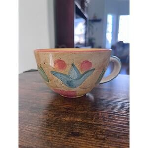 Bella Ceramica Multicolor Hand Painted Corsica Mug Tea Cup